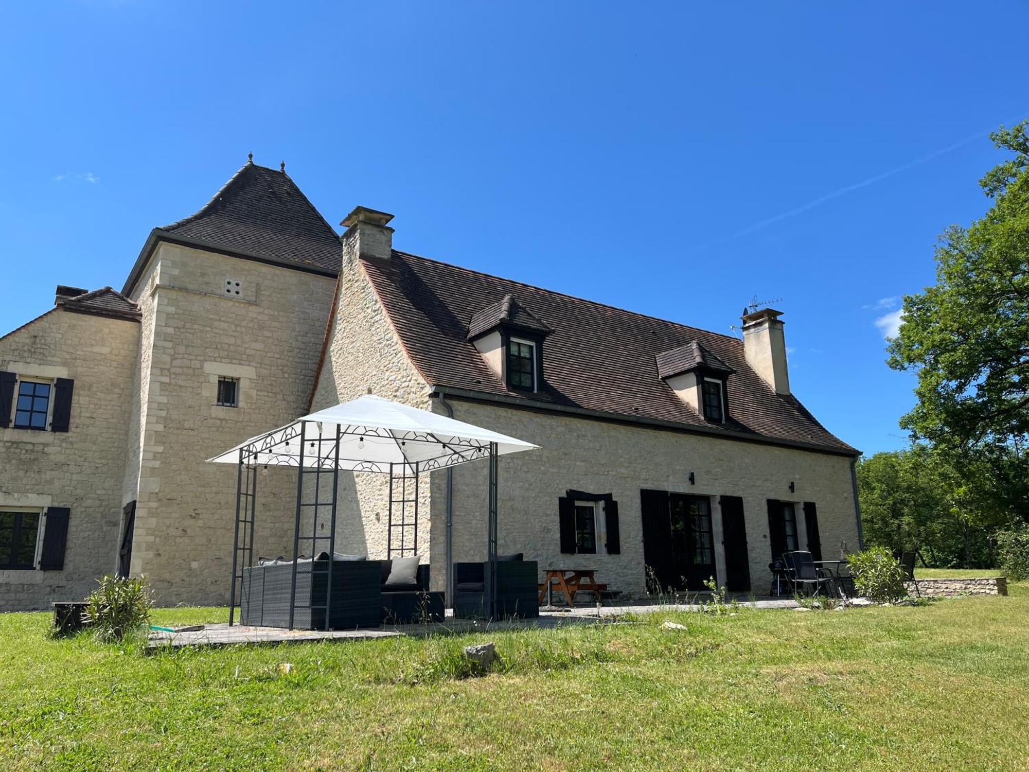 Domainerossignol Acacia Villa Gourdon-en-quercy Exteriör bild