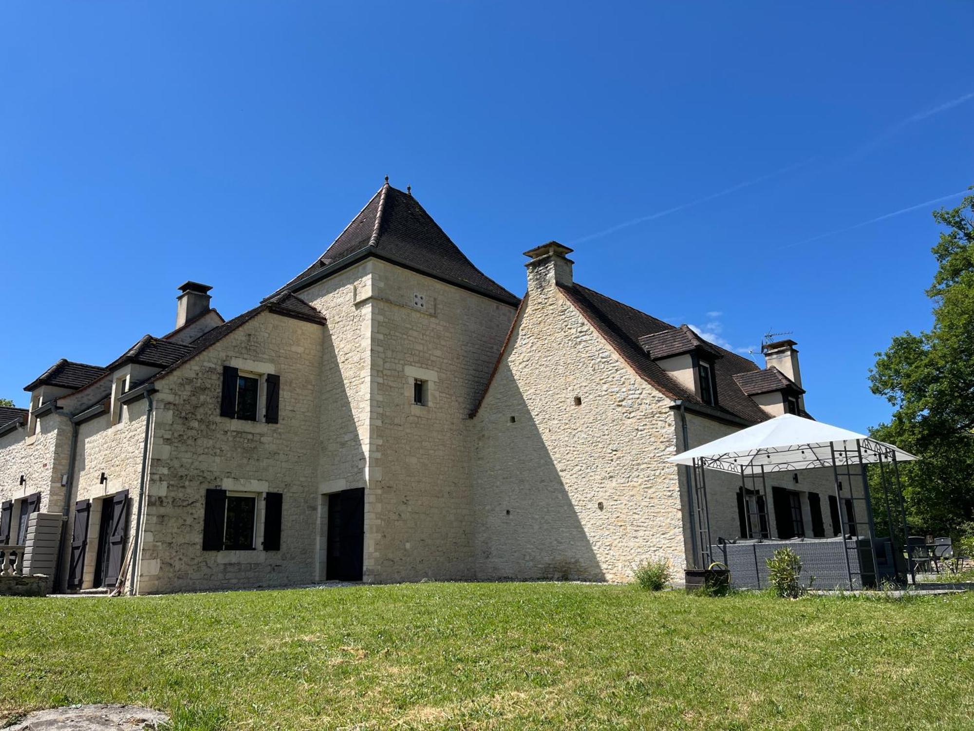 Domainerossignol Acacia Villa Gourdon-en-quercy Exteriör bild