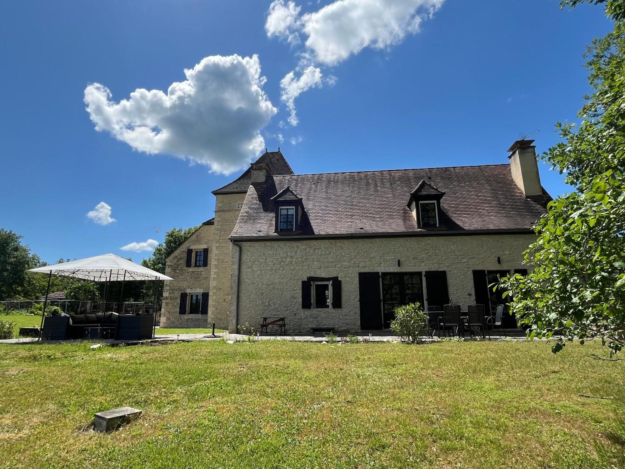 Domainerossignol Acacia Villa Gourdon-en-quercy Exteriör bild